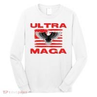 Ultra MAGA Conservative US Flag Long Sleeve Shirt thumb 0