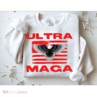 Ultra MAGA Conservative US Flag Sweatshirt thumb 2