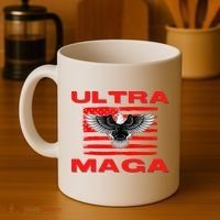 Ultra MAGA Conservative US Flag Coffee Mug thumb 4