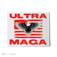 Ultra MAGA Conservative US Flag Mousepad thumb 0