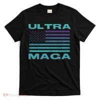 Ultra MAGA Conservative US Flag T-Shirt thumb 0