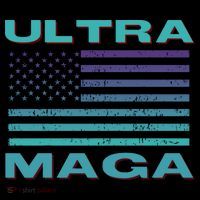 Ultra MAGA Conservative US Flag Kids Sweatshirt thumb 2