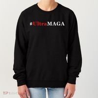 Ultra MAGA Conservative Anti Biden Republican Women's Sweatshirt thumb 0