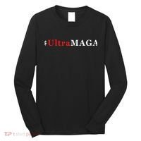 Ultra MAGA Conservative Anti Biden Republican Long Sleeve Shirt thumb 0