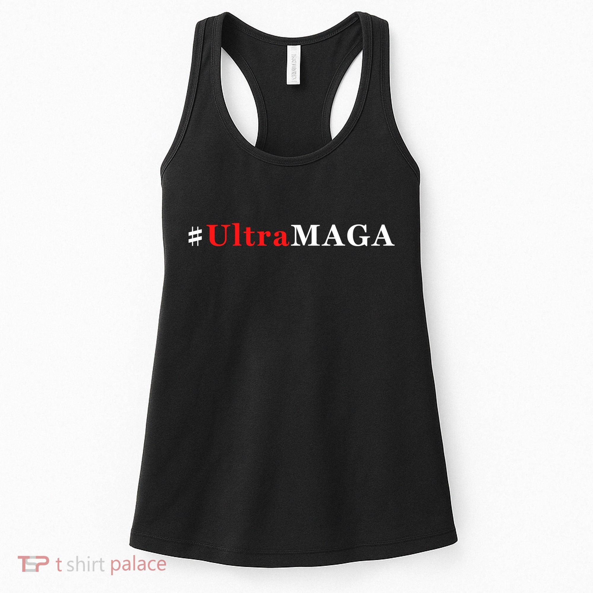 Ultra MAGA Conservative Anti Biden Republican Women's Tank Top