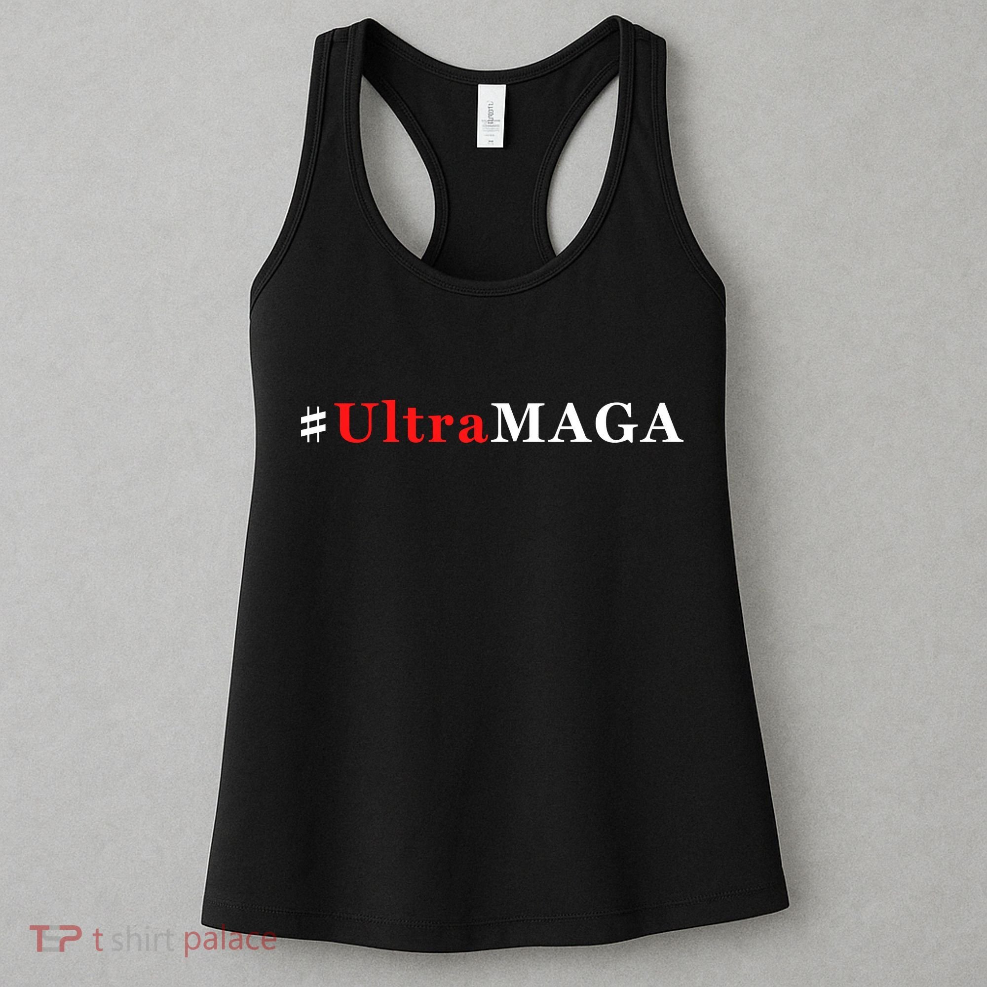 Ultra MAGA Conservative Anti Biden Republican Women's Tank Top