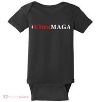 Ultra MAGA Conservative Anti Biden Republican Baby Bodysuit thumb 0