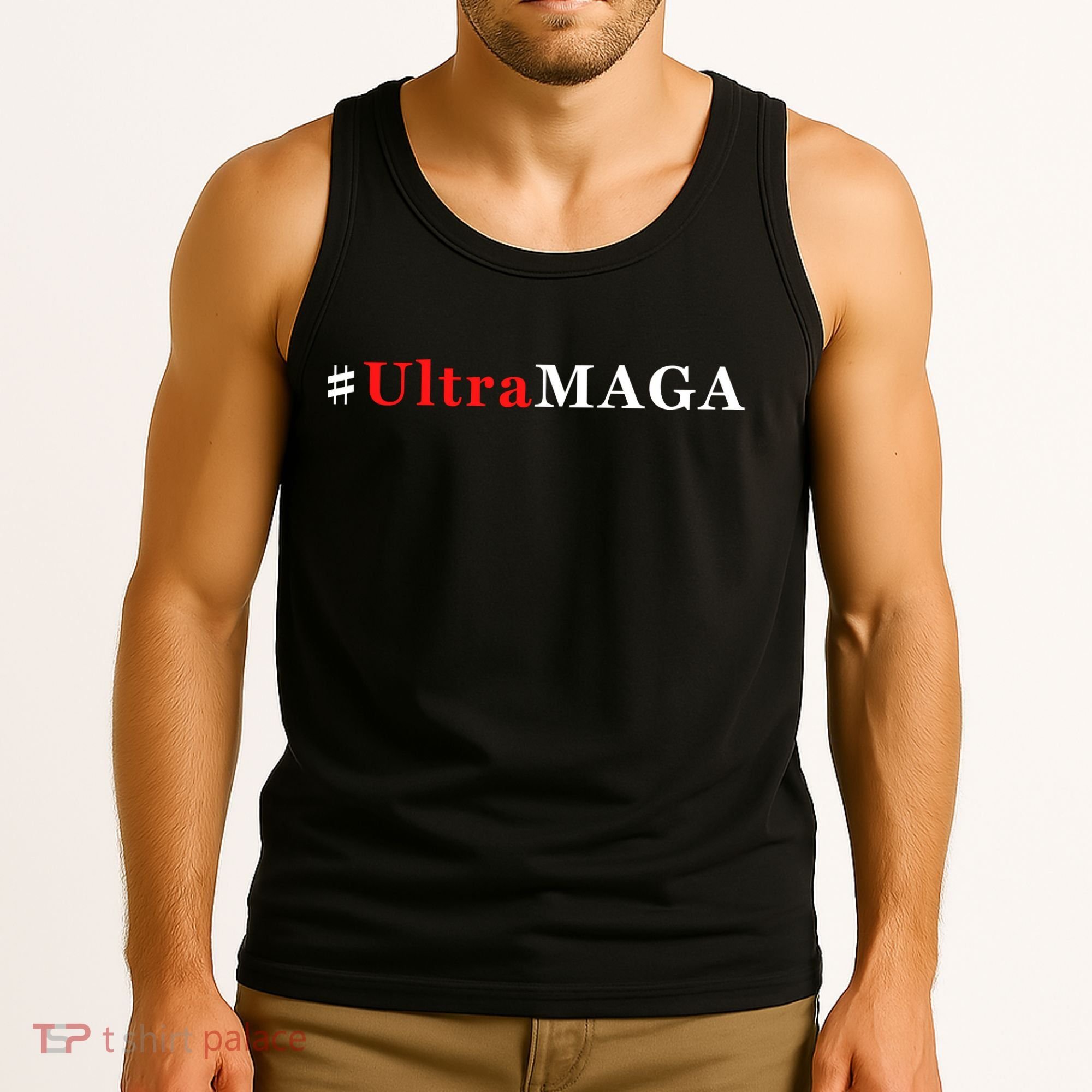 Ultra MAGA Conservative Anti Biden Republican Tank Top