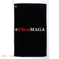 Ultra MAGA Conservative Anti Biden Republican Golf Towel thumb 0