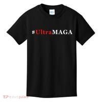 Ultra MAGA Conservative Anti Biden Republican Kids T-Shirt thumb 0
