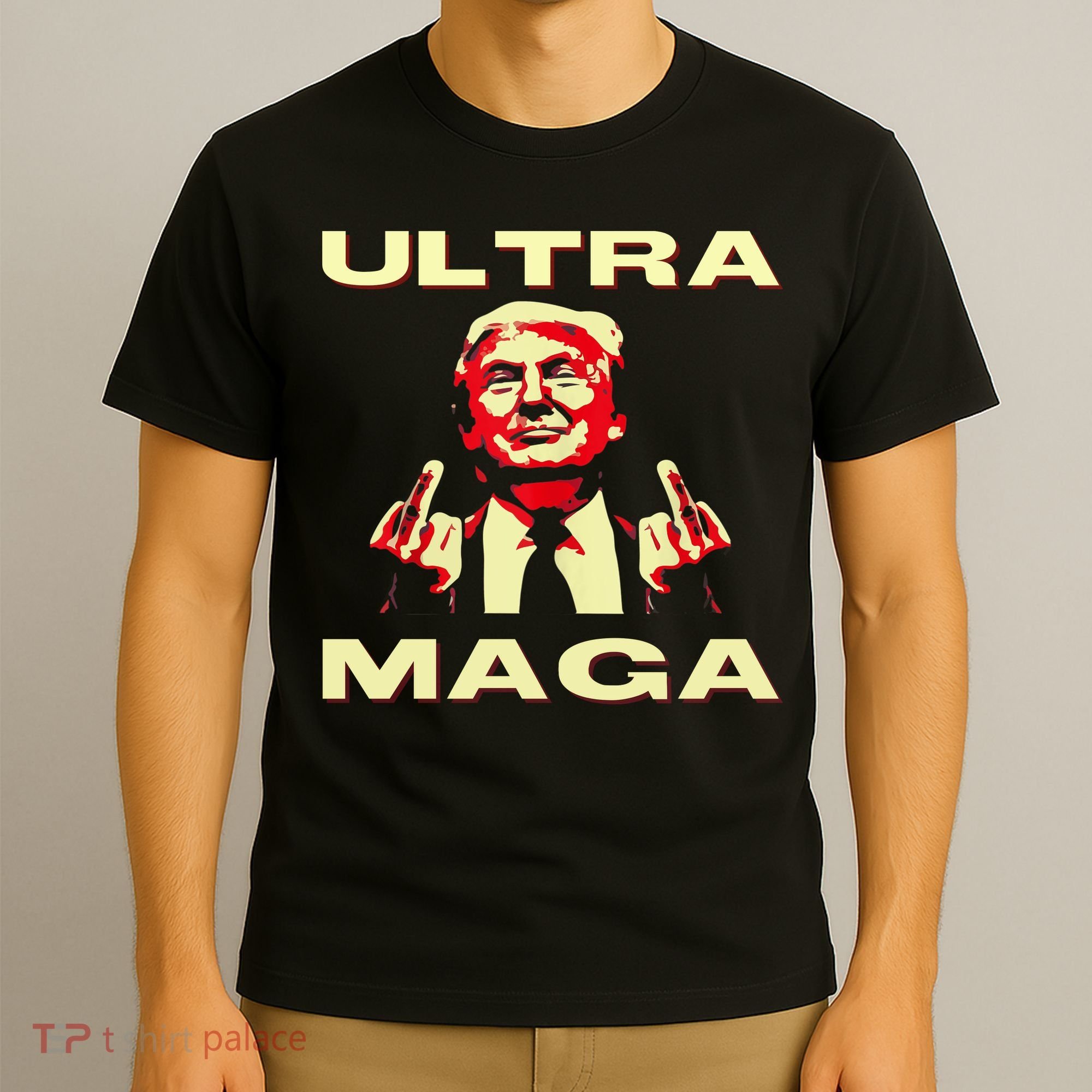 Ultra MAGA Funny Conservative Donald Trump T-Shirt