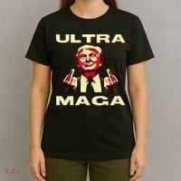 Ultra MAGA Funny Conservative Donald Trump T-Shirt thumb 4