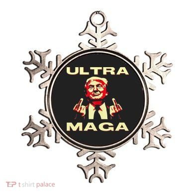 Ultra MAGA Funny Conservative Donald Trump Ornament