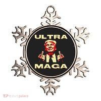 Ultra MAGA Funny Conservative Donald Trump Ornament thumb 0