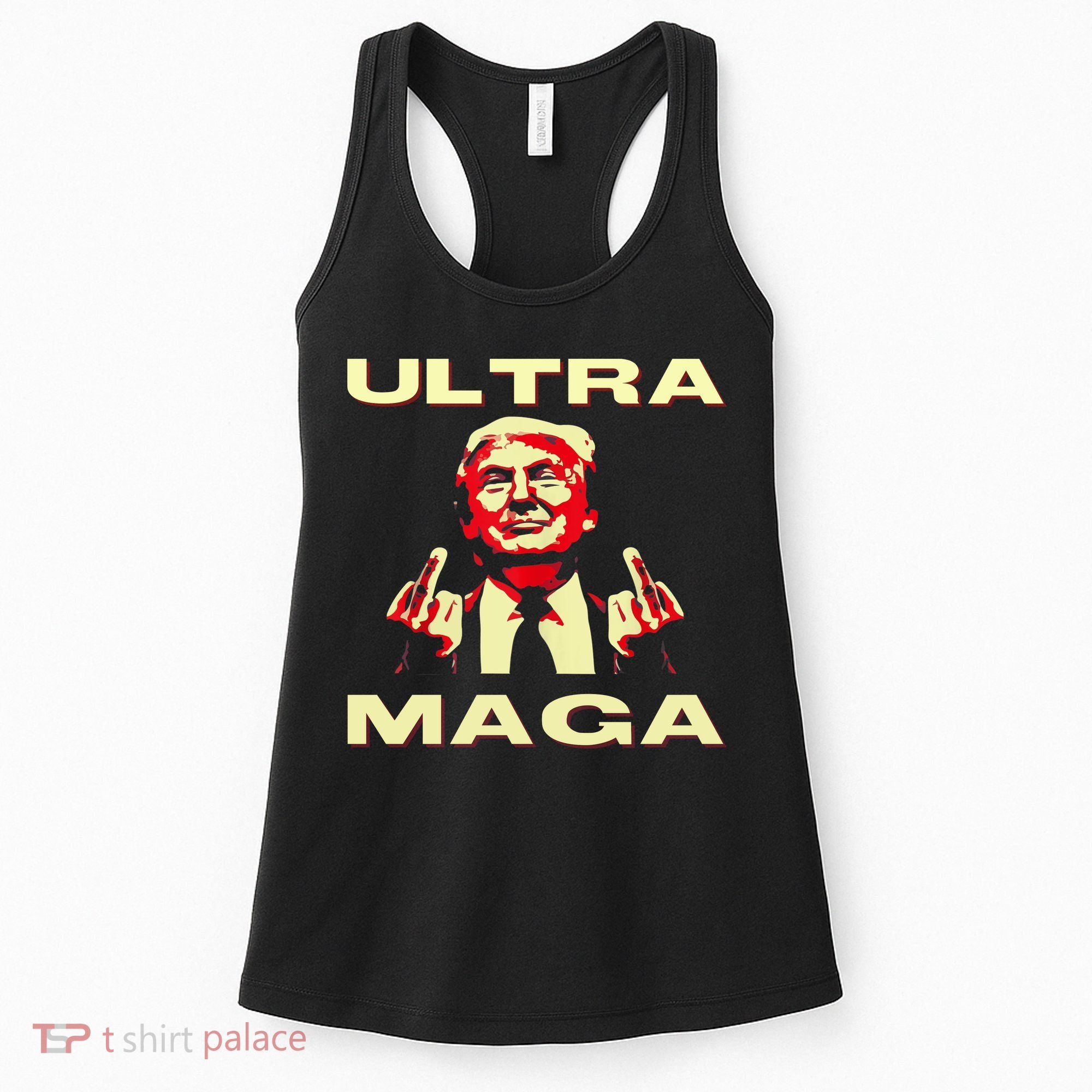 Ultra MAGA Funny Conservative Donald Trump Women's Tank Top