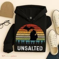 Unsalted Michigan Great Lakes Mi Retro Hoodie thumb 4