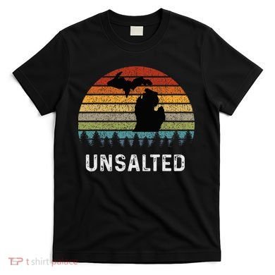 Unsalted Michigan Great Lakes Mi Retro T-Shirt