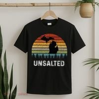 Unsalted Michigan Great Lakes Mi Retro T-Shirt thumb 2