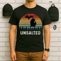 Unsalted Michigan Great Lakes Mi Retro T-Shirt thumb 6