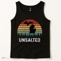 Unsalted Michigan Great Lakes Mi Retro Tank Top thumb 2