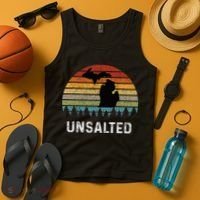 Unsalted Michigan Great Lakes Mi Retro Tank Top thumb 4