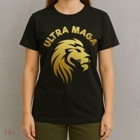 Ultra MAGA Gold Lion King The Great MAGA T-Shirt thumb 4