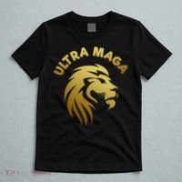 Ultra MAGA Gold Lion King The Great MAGA T-Shirt thumb 5