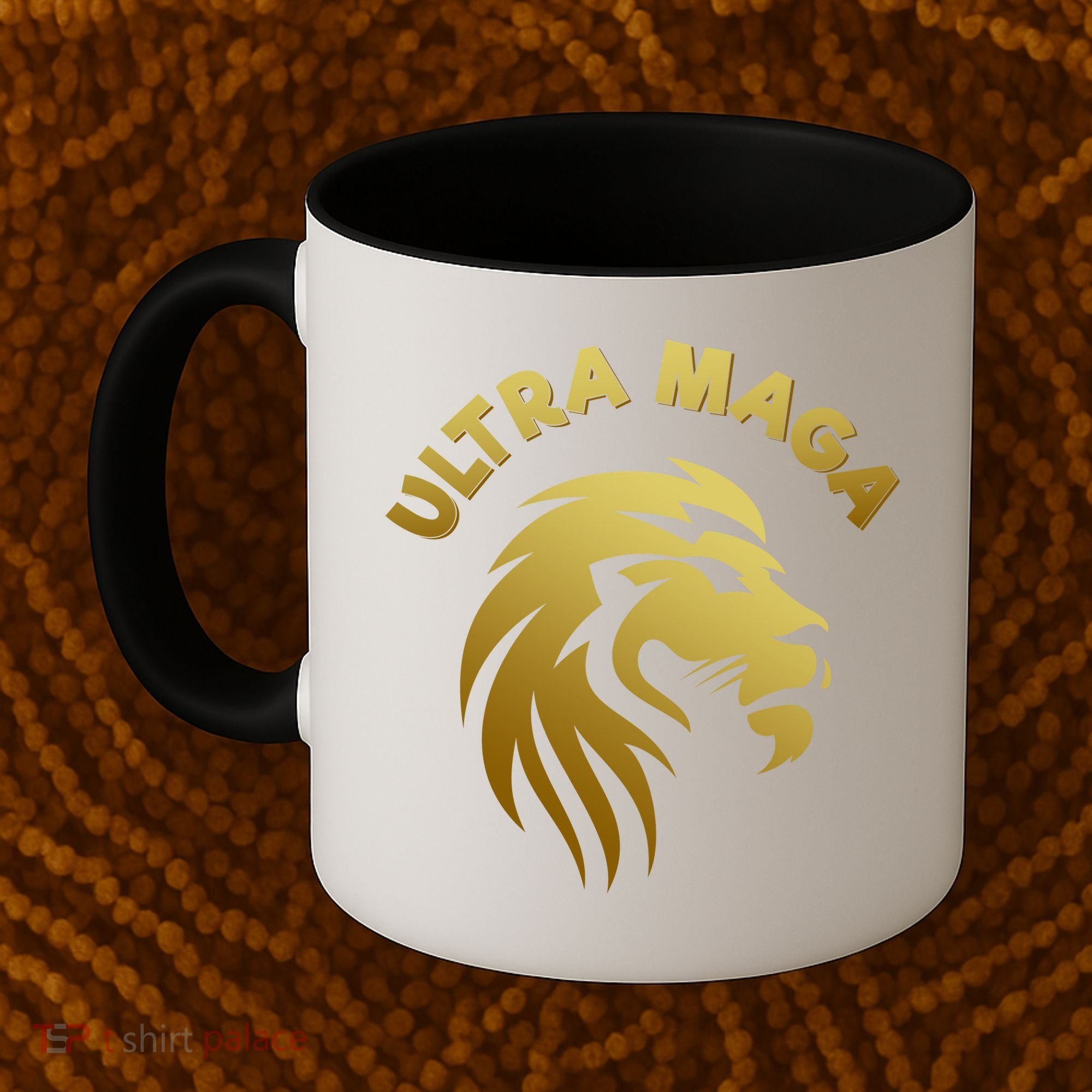 Ultra MAGA Gold Lion King The Great MAGA Coffee Mug