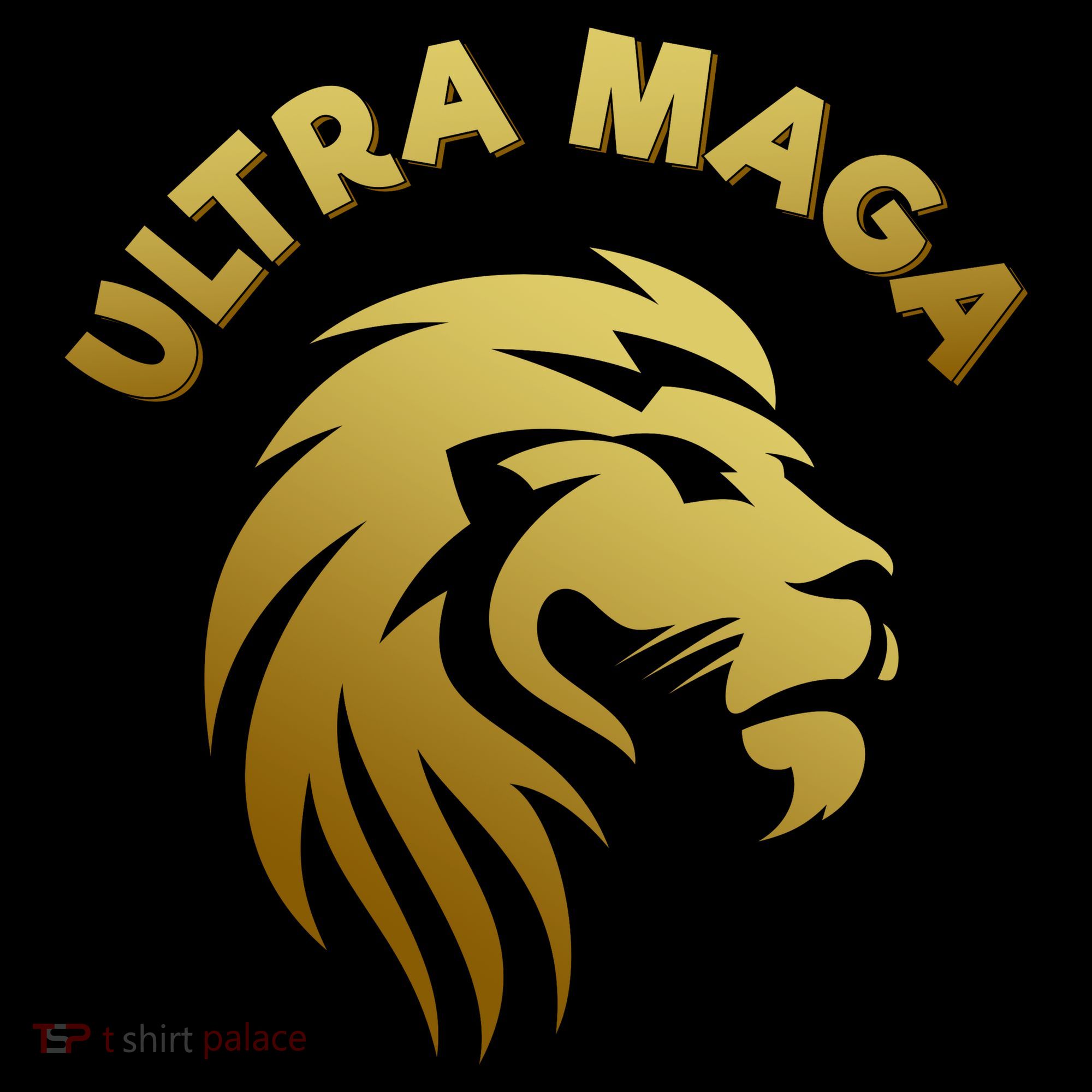 Ultra MAGA Gold Lion King The Great MAGA Coffee Mug