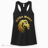 Ultra MAGA Gold Lion King The Great MAGA Women's Tank Top thumb 0
