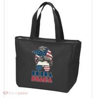 Ultra Maga Hair Bun Woman Tote Bag thumb 3