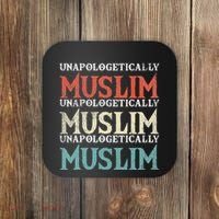 Unapologetically Muslim Islam Islamic Religion Proud Gift Coaster thumb 0