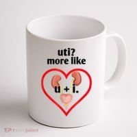 Uti More Like U Plus I Kidney Coffee Mug thumb 1