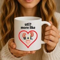 Uti More Like U Plus I Kidney Coffee Mug thumb 3