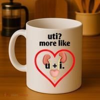 Uti More Like U Plus I Kidney Coffee Mug thumb 4