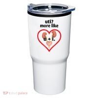 Uti More Like U Plus I Kidney Tumbler thumb 0