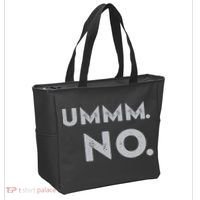 Umm No Funny Sarcastic Saying Tote Bag thumb 2
