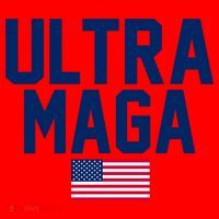 Ultra Maga Make American Great Again Santa Hat thumb 1