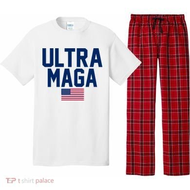 Ultra Maga Make American Great Again Pajama Set