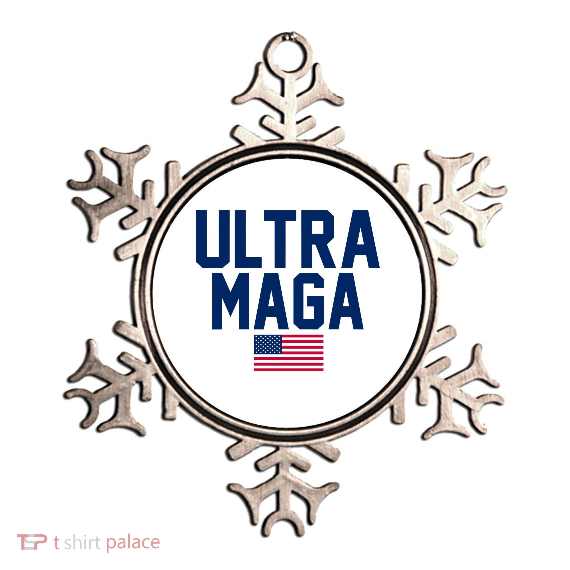 Ultra Maga Make American Great Again Ornament