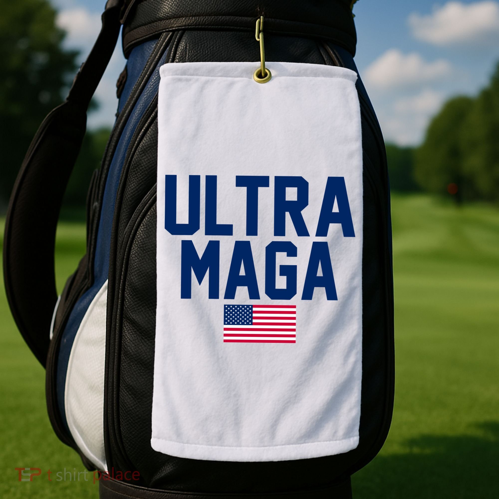 Ultra Maga Make American Great Again Golf Towel