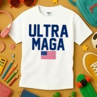 Ultra Maga Make American Great Again Kids T-Shirt thumb 3