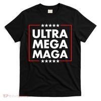 Ultra Mega Maga Trump Liberal Supporter Republican Family T-Shirt thumb 0