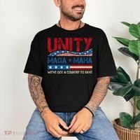 Unity Maga Maha WeVe Got A Country To Save American Flag Comfort Colors T-Shirt thumb 3