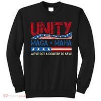 Unity Maga Maha WeVe Got A Country To Save American Flag Sweatshirt thumb 0