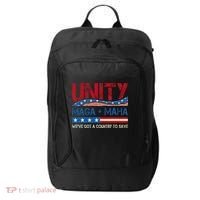Unity Maga Maha WeVe Got A Country To Save American Flag City Backpack thumb 0