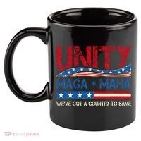 Unity Maga Maha WeVe Got A Country To Save American Flag 11oz C Handle Ceramic Mug thumb 2