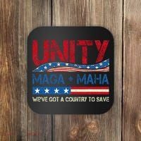 Unity Maga Maha WeVe Got A Country To Save American Flag Coaster thumb 0