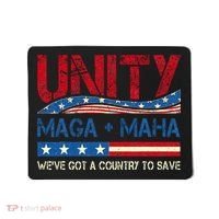 Unity Maga Maha WeVe Got A Country To Save American Flag Mousepad thumb 0