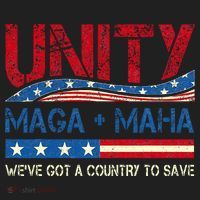 Unity Maga Maha WeVe Got A Country To Save American Flag Golf Towel thumb 3